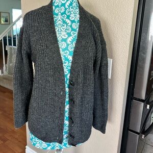 Topshop chunky cardigan. Cozy cottage core, countryside, academia, grandma-core
